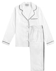 KIP Premium Cotton Pajama Set in Monochrome