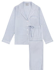 KIP Premium Cotton Pajama Set in Mist Blue