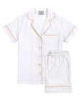 KIP Premium Cotton Short Set in Lily White