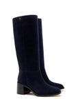 LARROUDÉ Ricky Boot In Dress Blue Suede