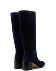 LARROUDÉ Ricky Boot In Dress Blue Suede