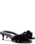 LARROUDE Greta Disco In Black Patent Leather