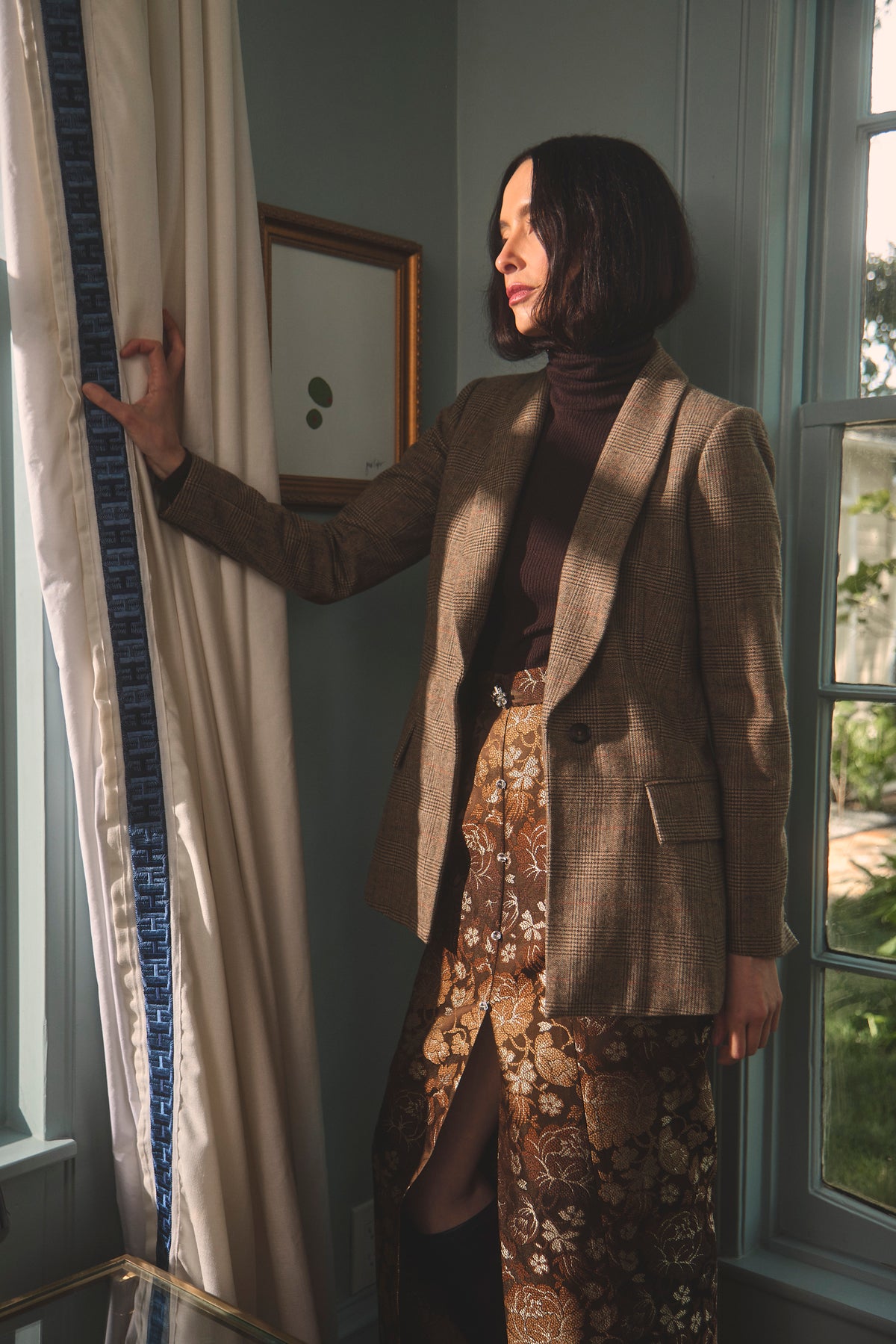 MASON'S DAUGHTER | Tilly Blazer, Brown Tweed