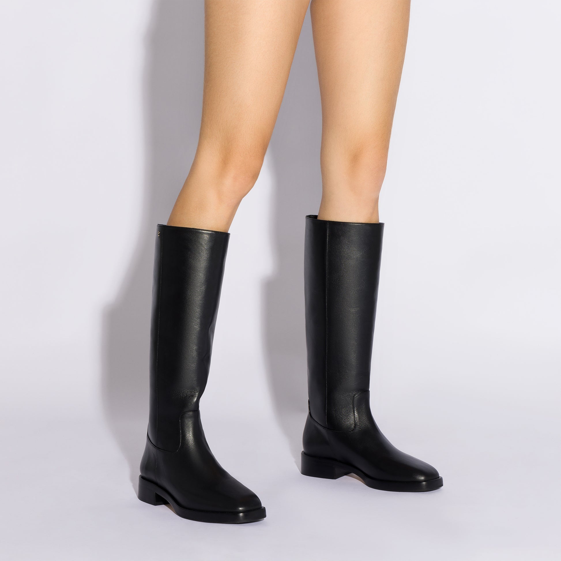 LARROUDÉ Anne Boot In Black Leather