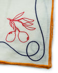 MISETTE Fête Embroidered Linen Napkins (Set of 4)