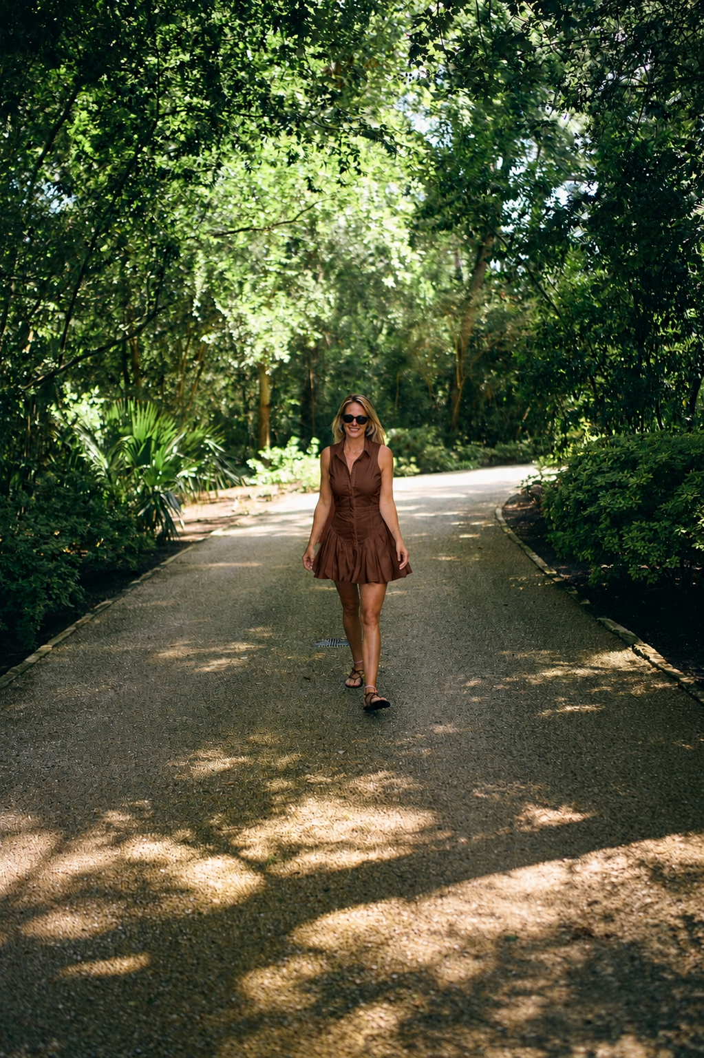 MASON'S DAUGHTER | Harper Shirtdress, Brown Poplin