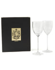 CASKATA Quinn White Wine Glasses, Rose Set of 2