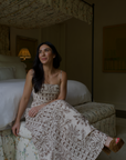 MASONS DAUGHTER | Ashtyn Maxi Dress, Cocoa Shell Print