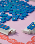 THE MAHJONG HOUSE Flower Border Mat