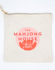 THE MAHJONG HOUSE Canvas Zipper Tile Bag