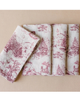 NADIA & CO. Winter Wonderland Toile Napkins