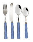 Bamboo Flatware, Blue