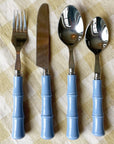 Bamboo Flatware, Blue