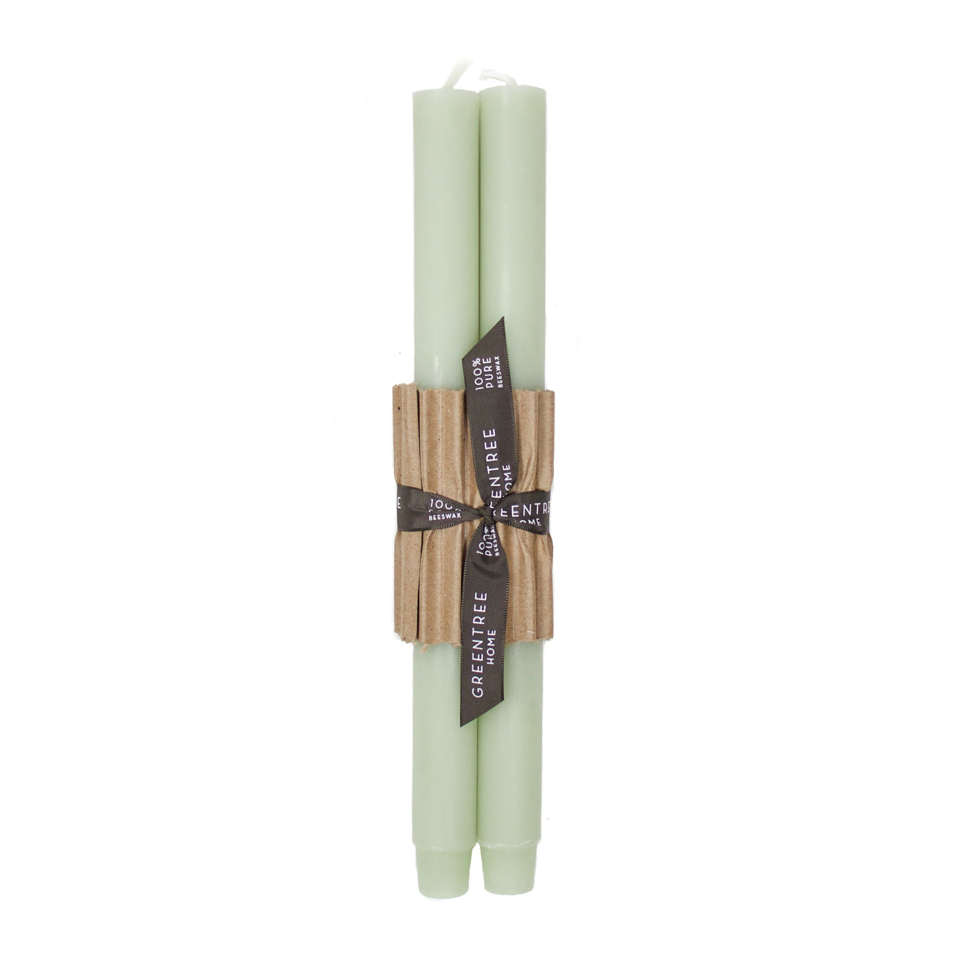 Church Tapers, Celadon (Set of 2)